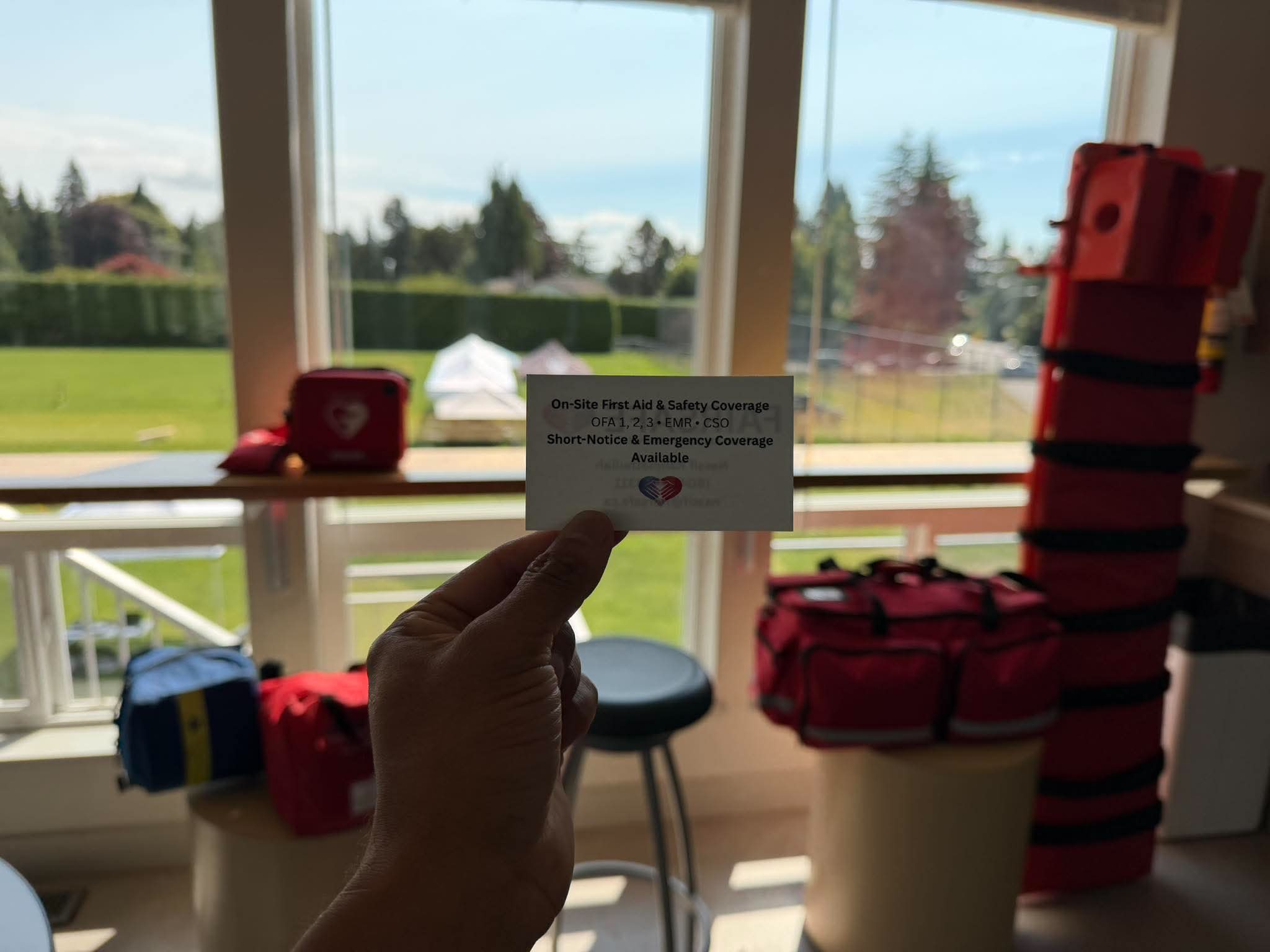 On-Site First Aid Coverage